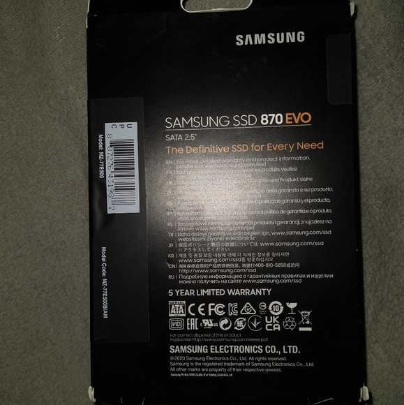 Samsung 870EVO * Brand new in box* - Picture 2 of 5